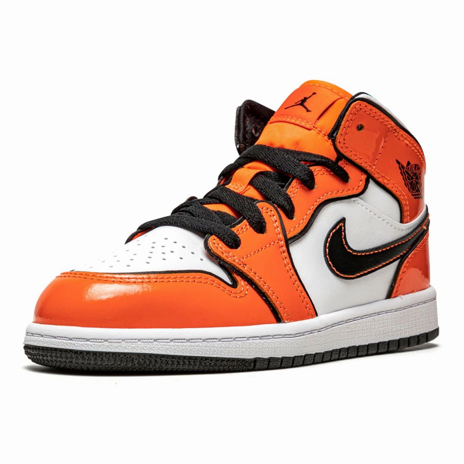 Air Jordan 1 Mid SE PS 'Turf Orange' Air Jordan 1 Mid streetwear shoes
