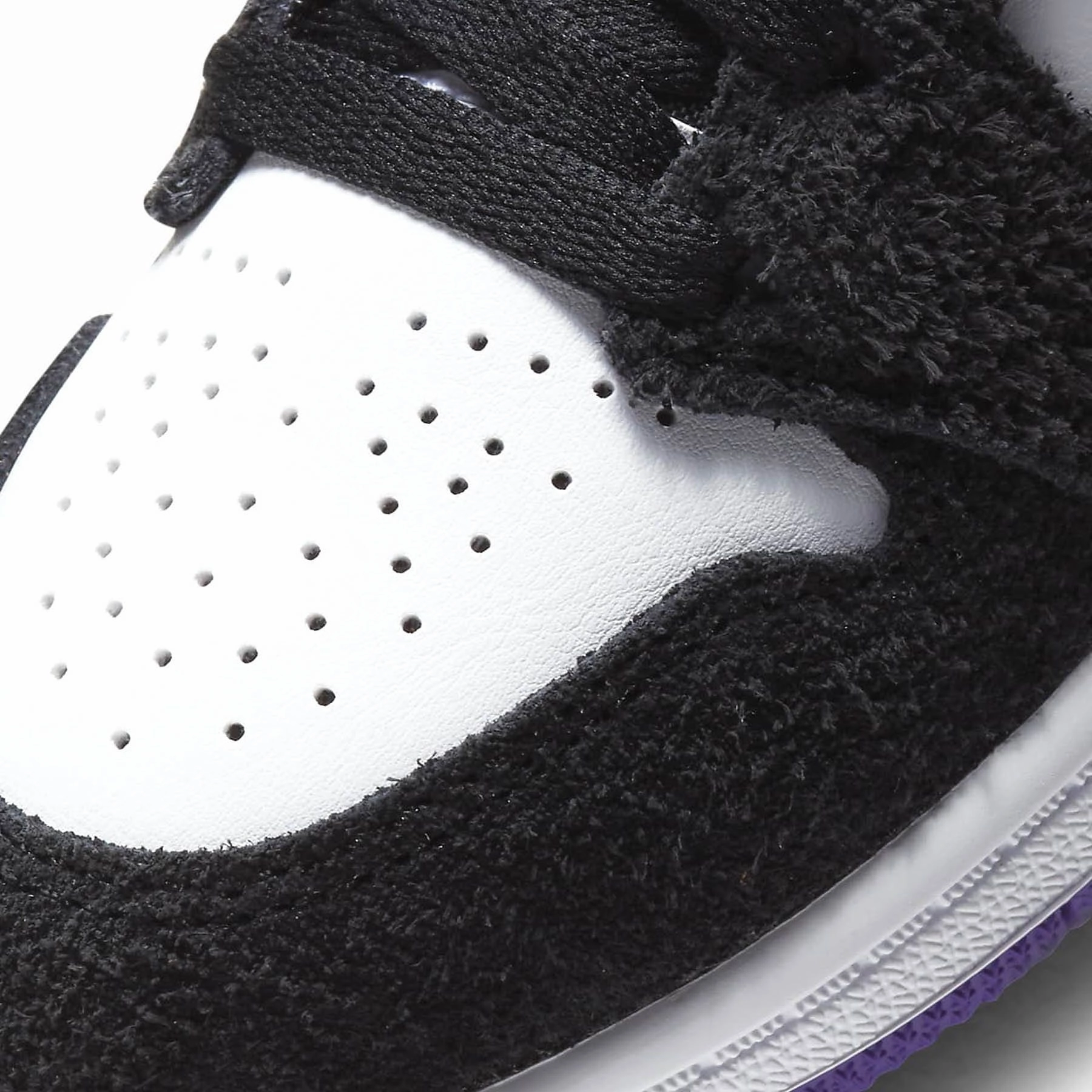 Air Jordan 1 Mid SE PS 'Varsity Purple' Air Jordan 1 vintage style sneakers