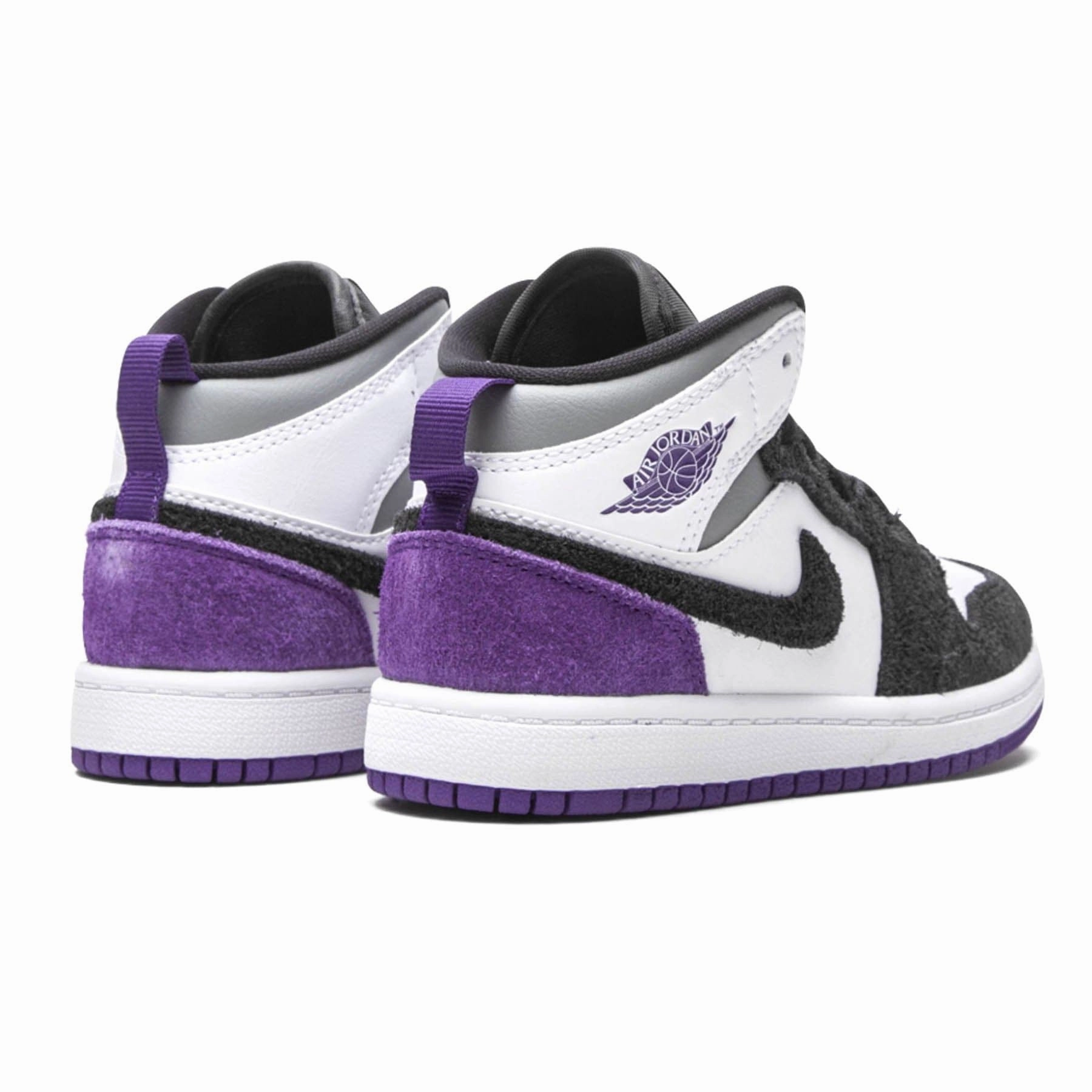 Air Jordan 1 Mid SE PS 'Varsity Purple' Air Jordan 1 vintage style sneakers