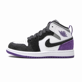 Air Jordan 1 Mid SE PS 'Varsity Purple' Air Jordan 1 timeless sneakers for Jordan fans