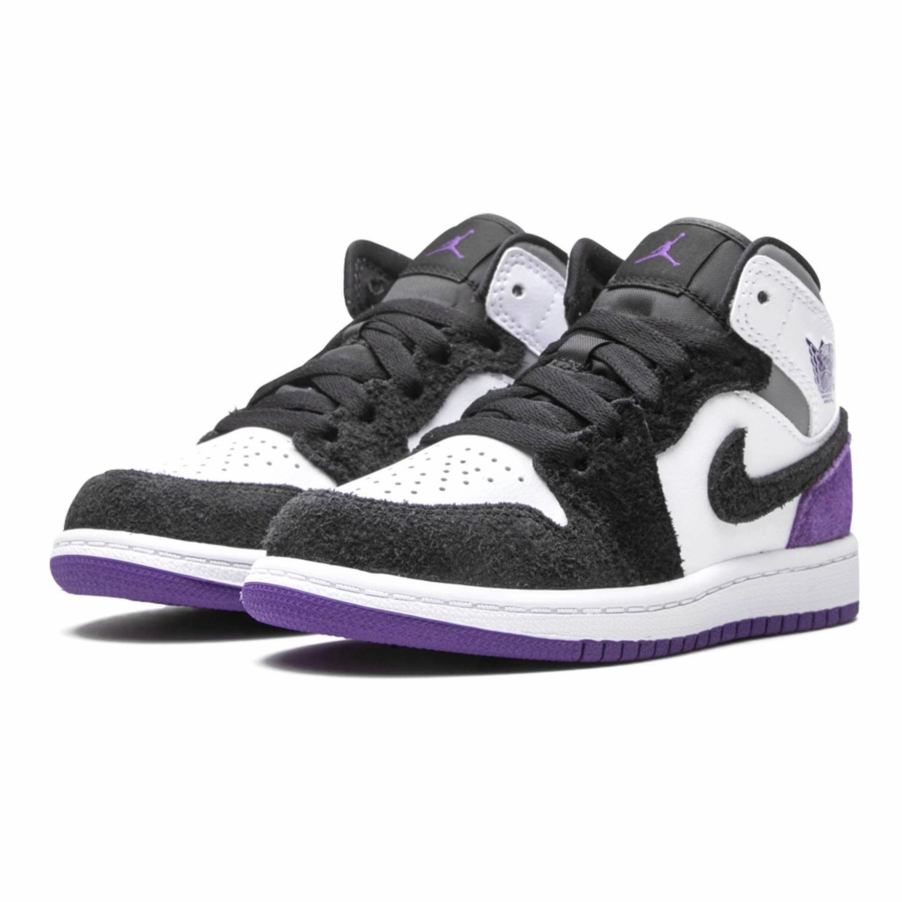 Air Jordan 1 Mid SE PS 'Varsity Purple' Air Jordan 1 vintage style sneakers