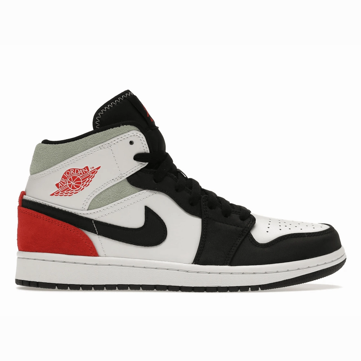 Air Jordan 1 Mid SE Red Black Toe Air Jordan 1 Mid sneakers with bold retro vibes
