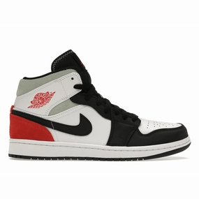 Air Jordan 1 Mid SE Red Black Toe Air Jordan 1 Mid sneakers with bold retro vibes