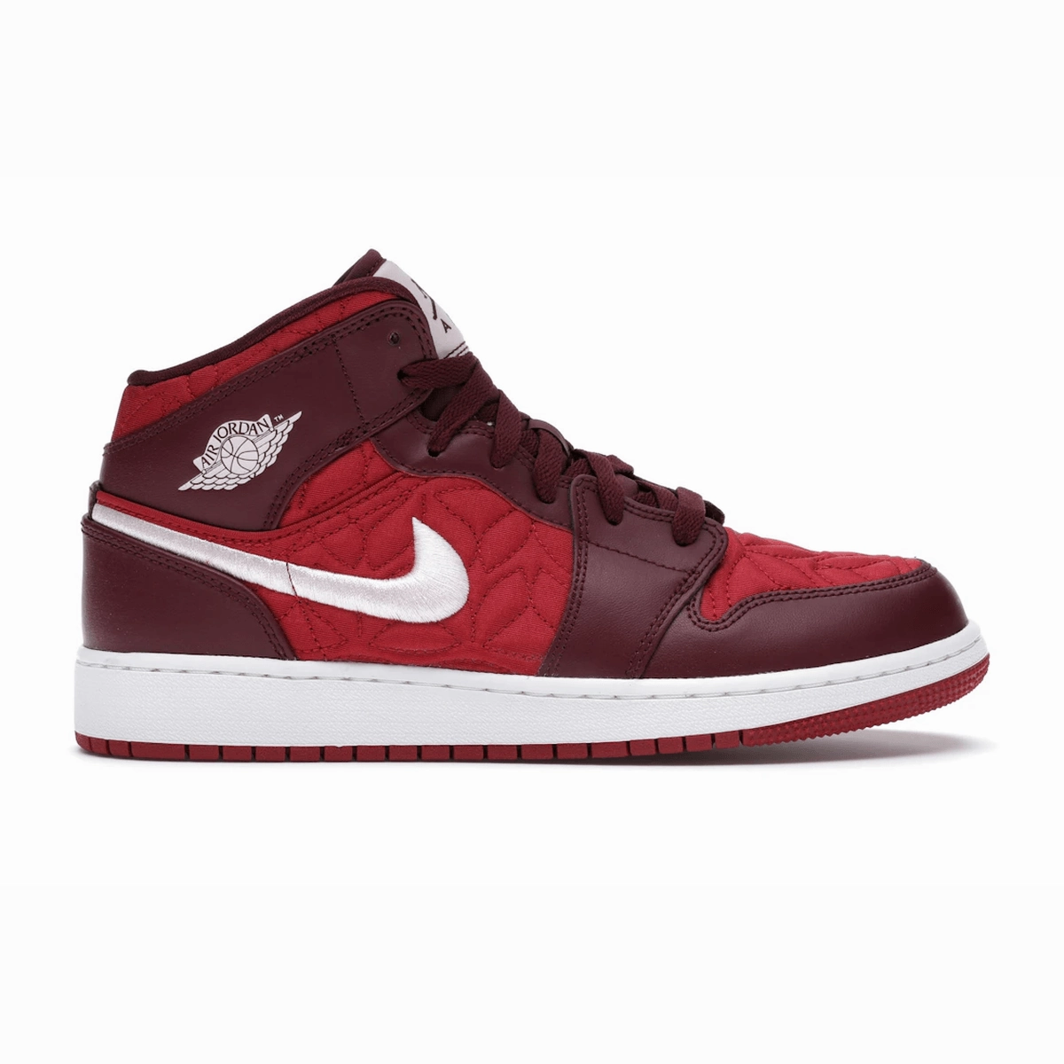 Air Jordan 1 Mid SE Red Quilt Air Jordan 1 Mid sneakers with bold retro vibes