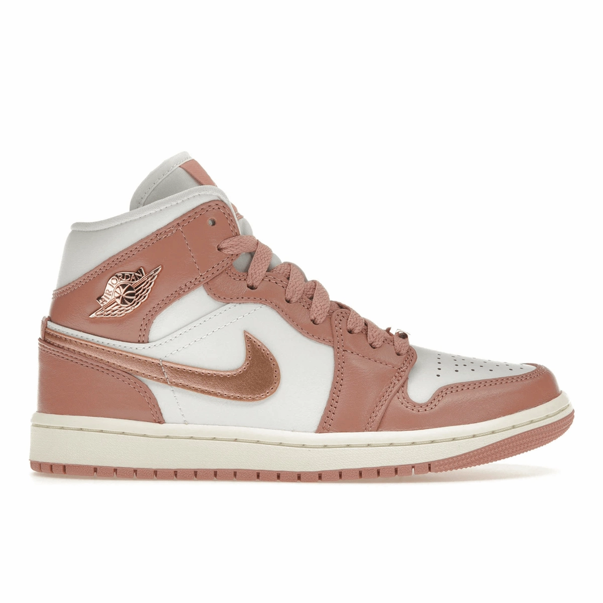 Air Jordan 1 Mid SE Red Stardust Air Jordan 1 Mid sneakers with bold retro vibes