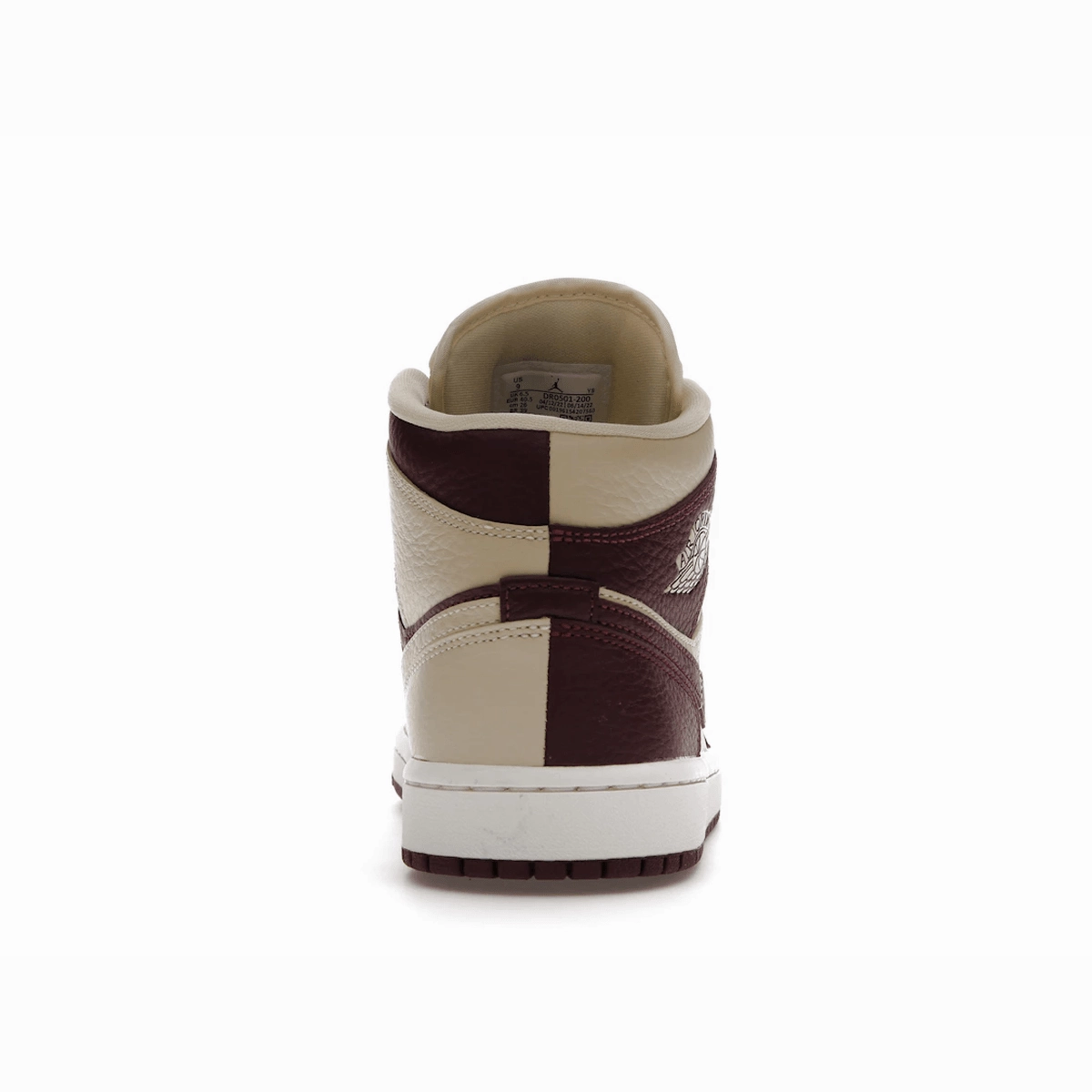 Air Jordan 1 Mid SE Split Beach Cherrywood Red Air Jordan 1 Mid retro sneakers