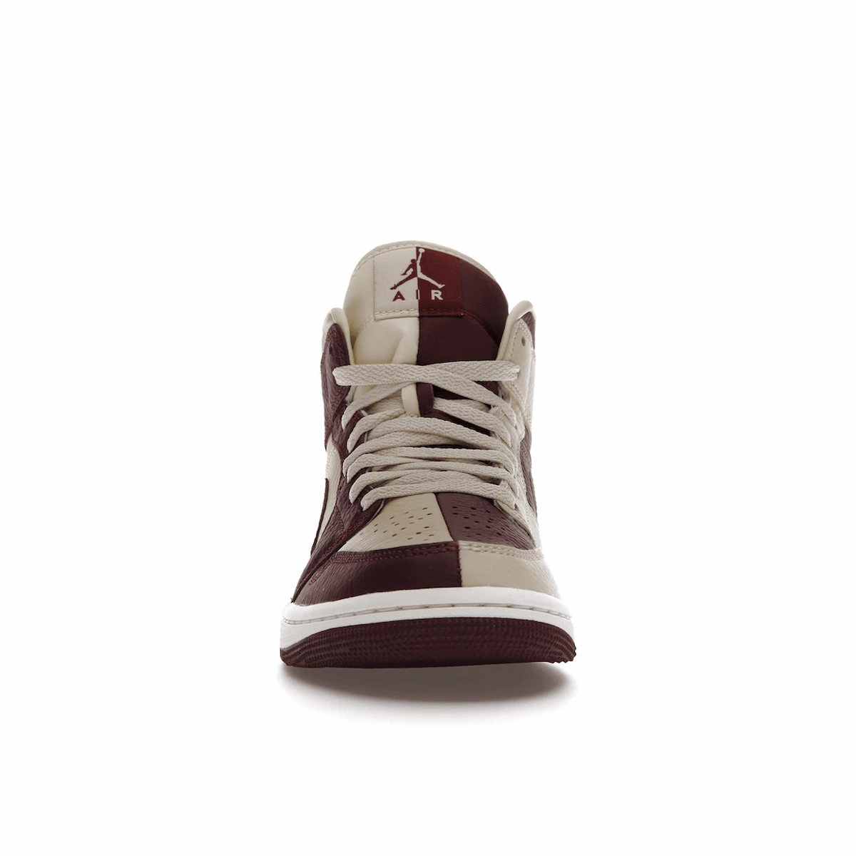 Air Jordan 1 Mid SE Split Beach Cherrywood Red Air Jordan 1 Mid retro sneakers