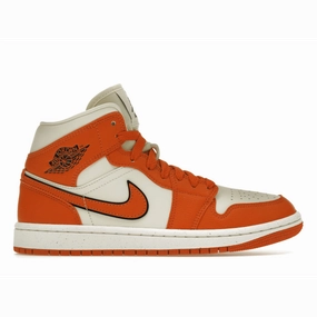 Air Jordan 1 Mid SE Sport Spice Air Jordan 1 Mid sneakers with bold retro vibes