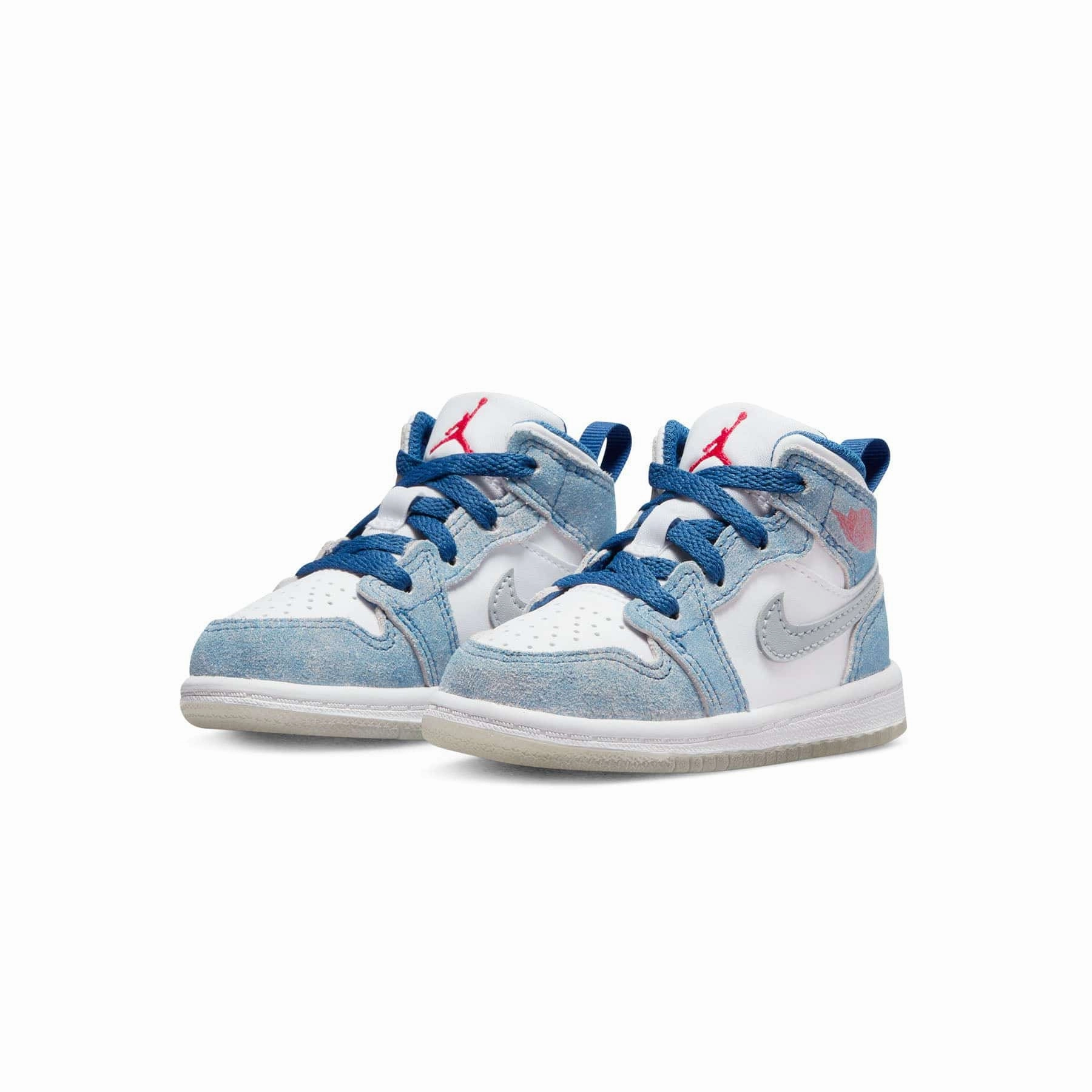 Air Jordan 1 Mid SE TD 'French Blue' Air Jordan 1 vintage style sneakers