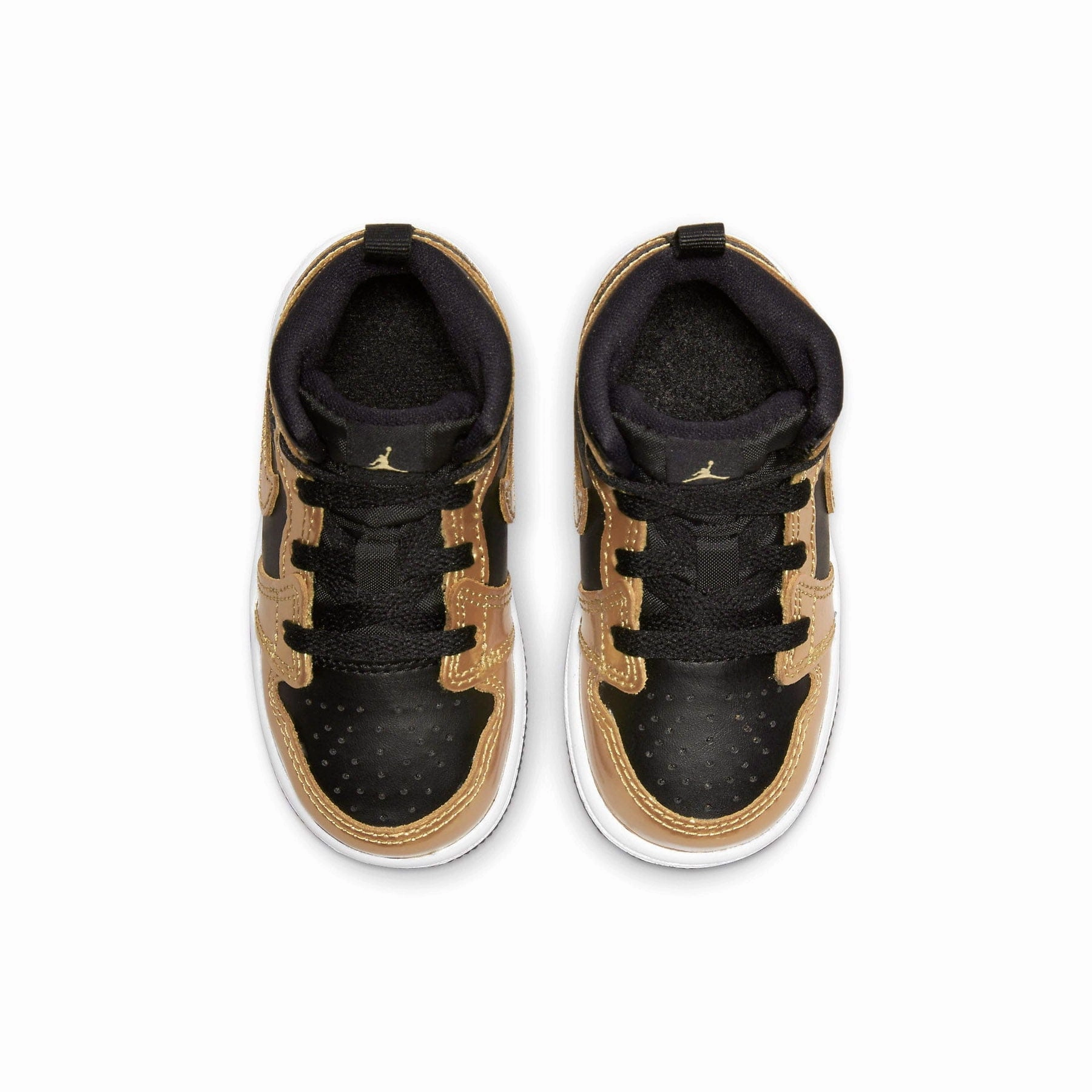 Air Jordan 1 Mid SE TD 'Metallic Gold Black' Air Jordan 1 classic sneakers
