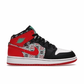 Air Jordan 1 Mid SE Ugly Christmas Sweater Air Jordan 1 Mid sneakers with bold retro vibes