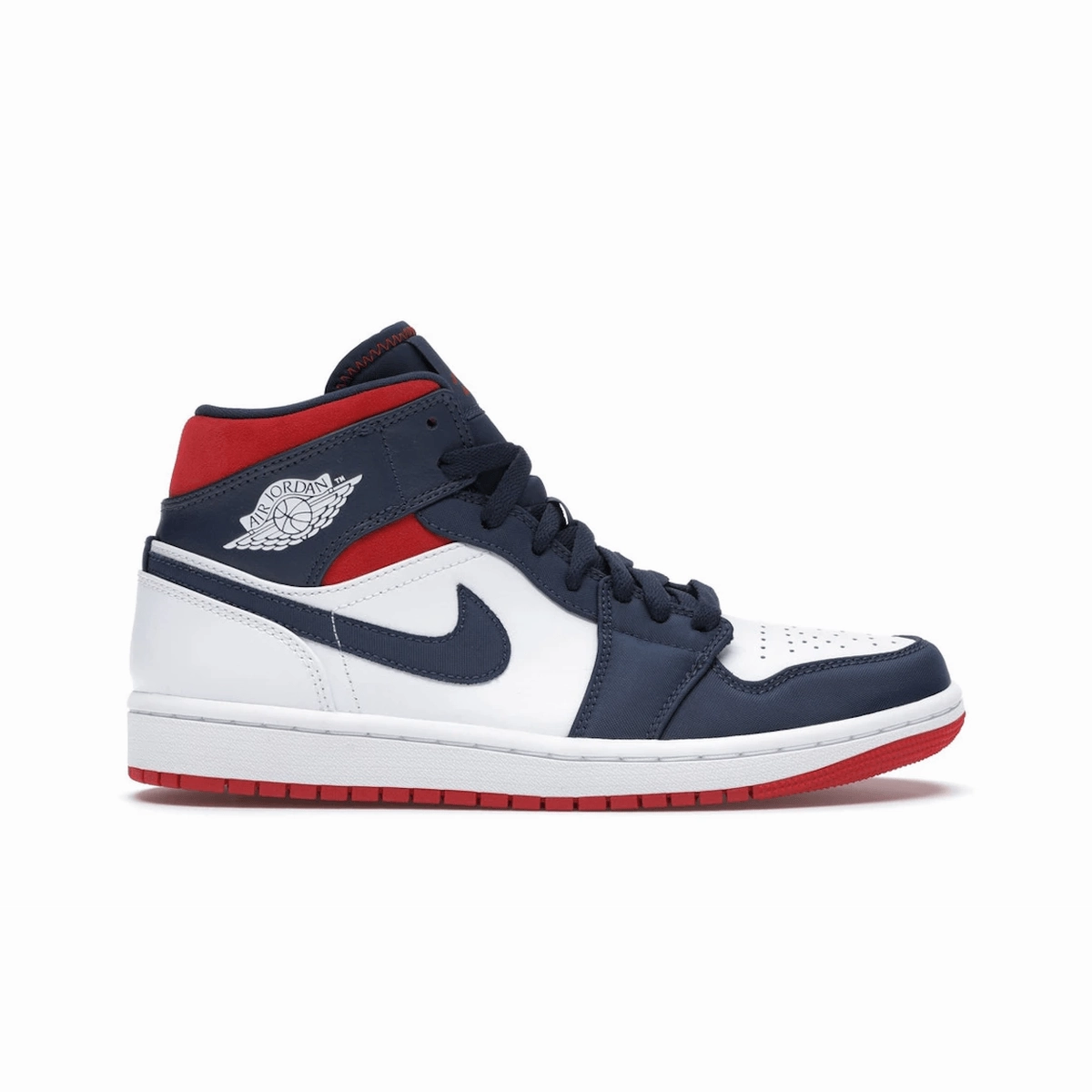 Air Jordan 1 Mid SE USA Air Jordan 1 Mid sneakers with bold retro vibes