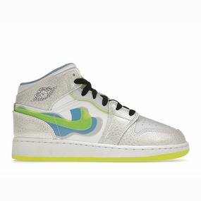 Air Jordan 1 Mid SE Warped Swoosh Air Jordan 1 Mid sneakers with bold retro vibes