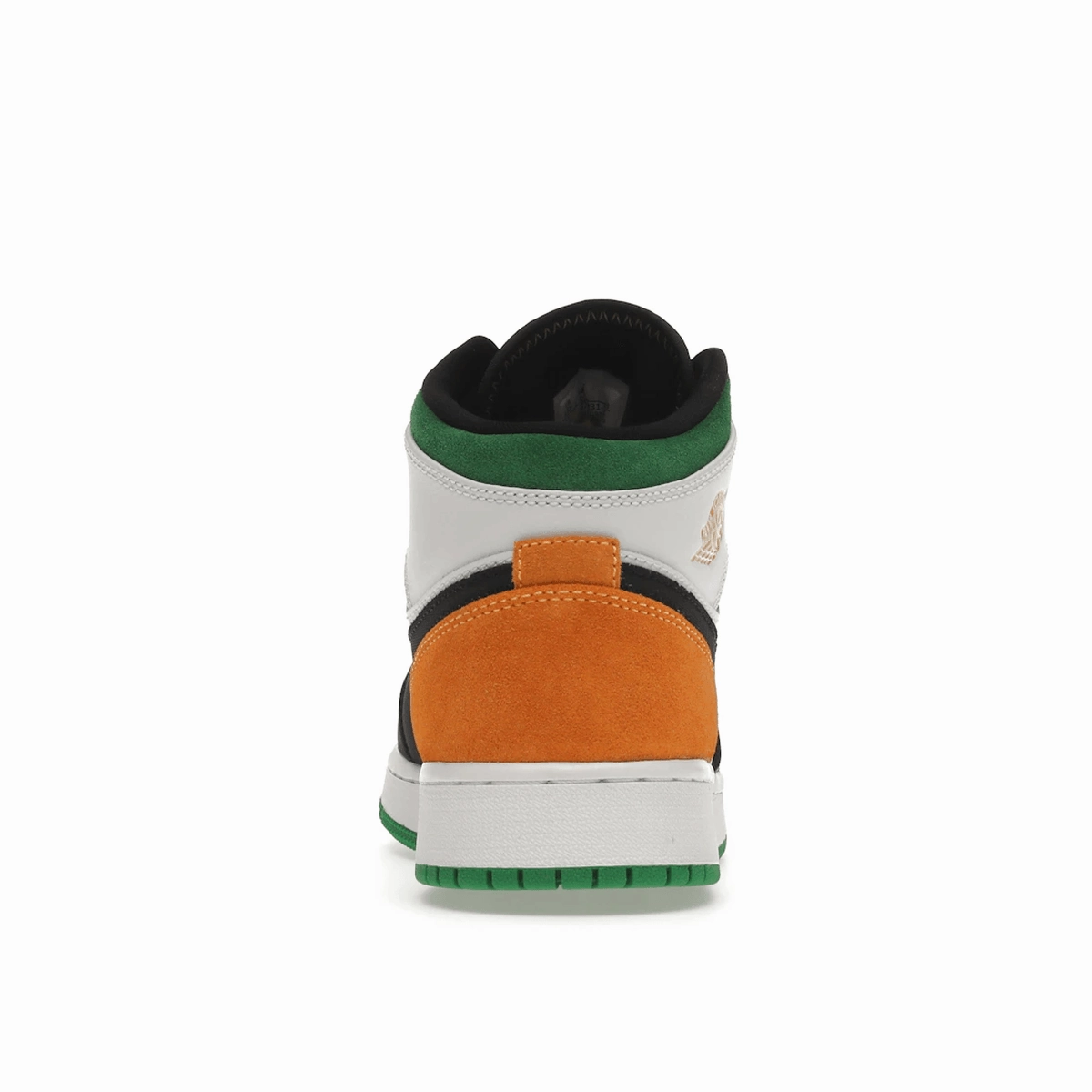 Air Jordan 1 Mid SE White Laser Orange Lucky Green Air Jordan 1 Mid retro sneakers