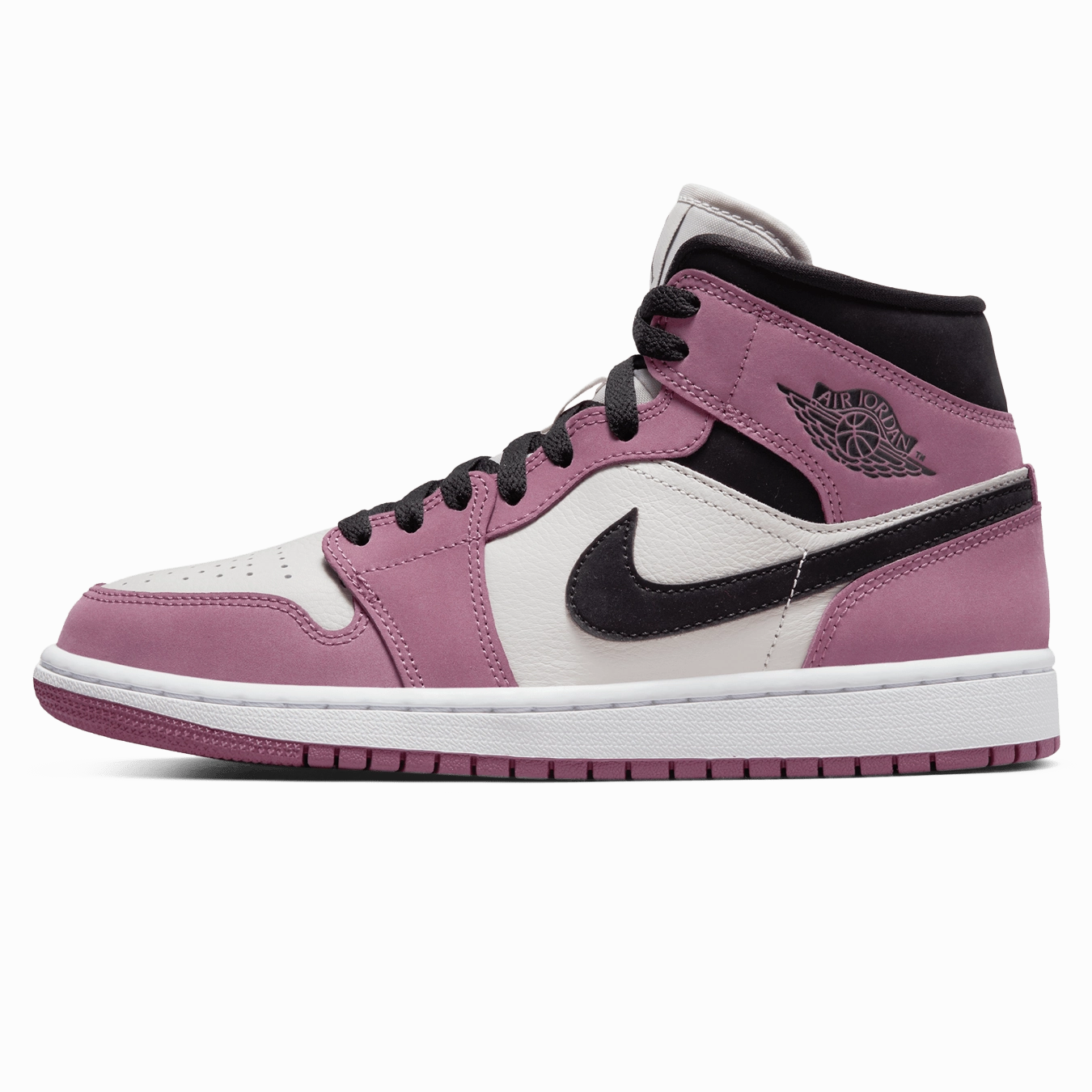 Air Jordan 1 Mid SE Wmns 'Berry Pink' Air Jordan 1 timeless sneakers for Jordan fans