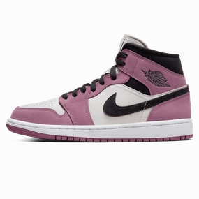 Air Jordan 1 Mid SE Wmns 'Berry Pink' Air Jordan 1 timeless sneakers for Jordan fans