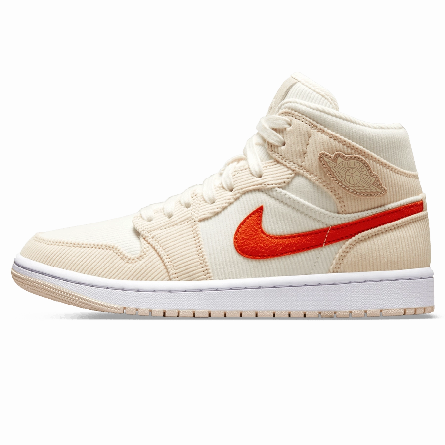 Air Jordan 1 Mid SE Wmns 'Corduroy' Air Jordan 1 Mid versatile shoes for daily wear