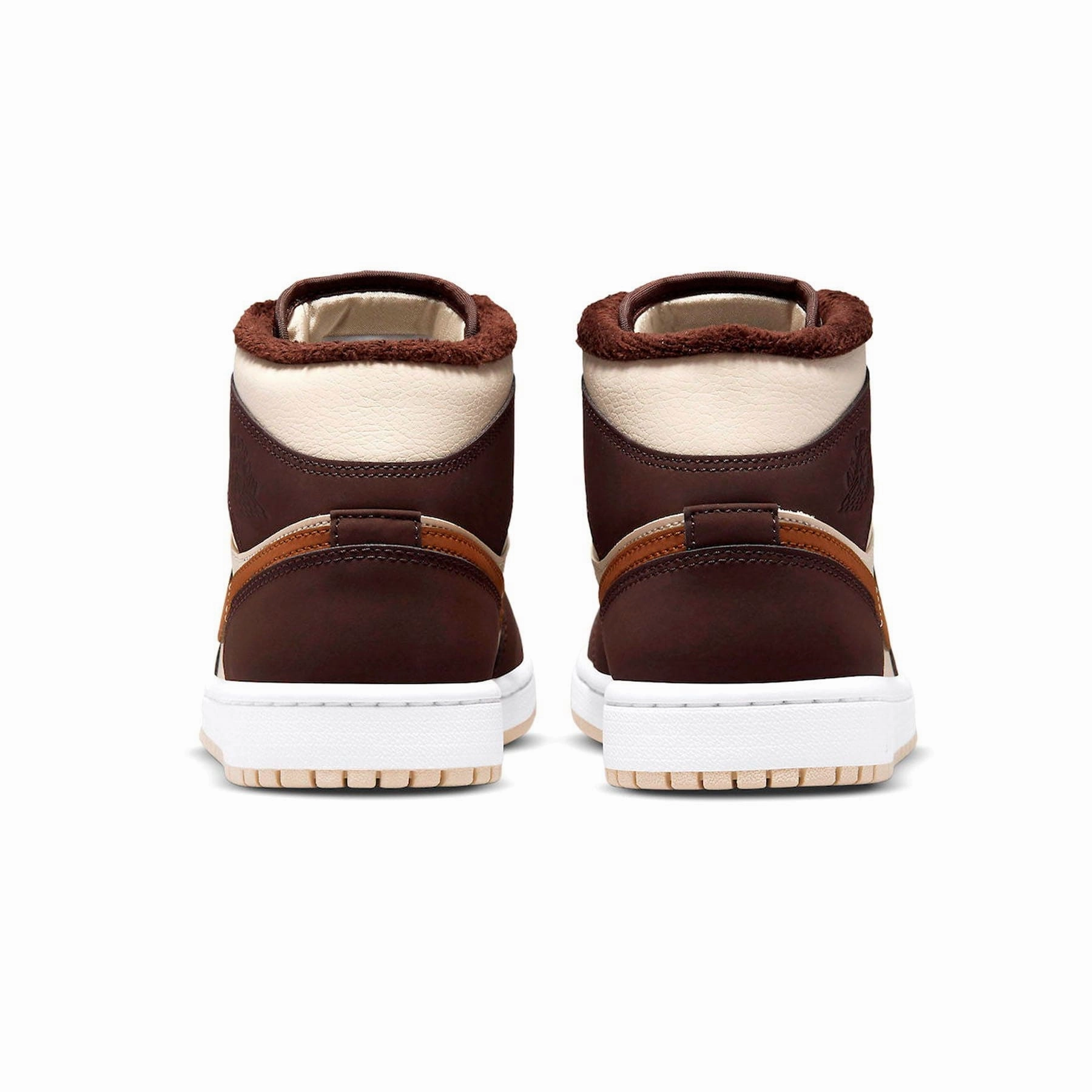 Air Jordan 1 Mid SE Wmns 'Cream Dark Chocolate' Air Jordan 1 Mid streetwear shoes
