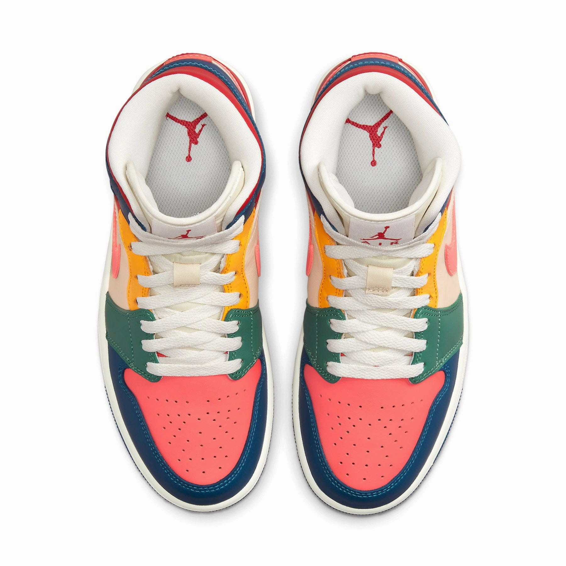 Air Jordan 1 Mid SE Wmns 'Multi-Color' 2022 Air Jordan 1 Mid streetwear shoes