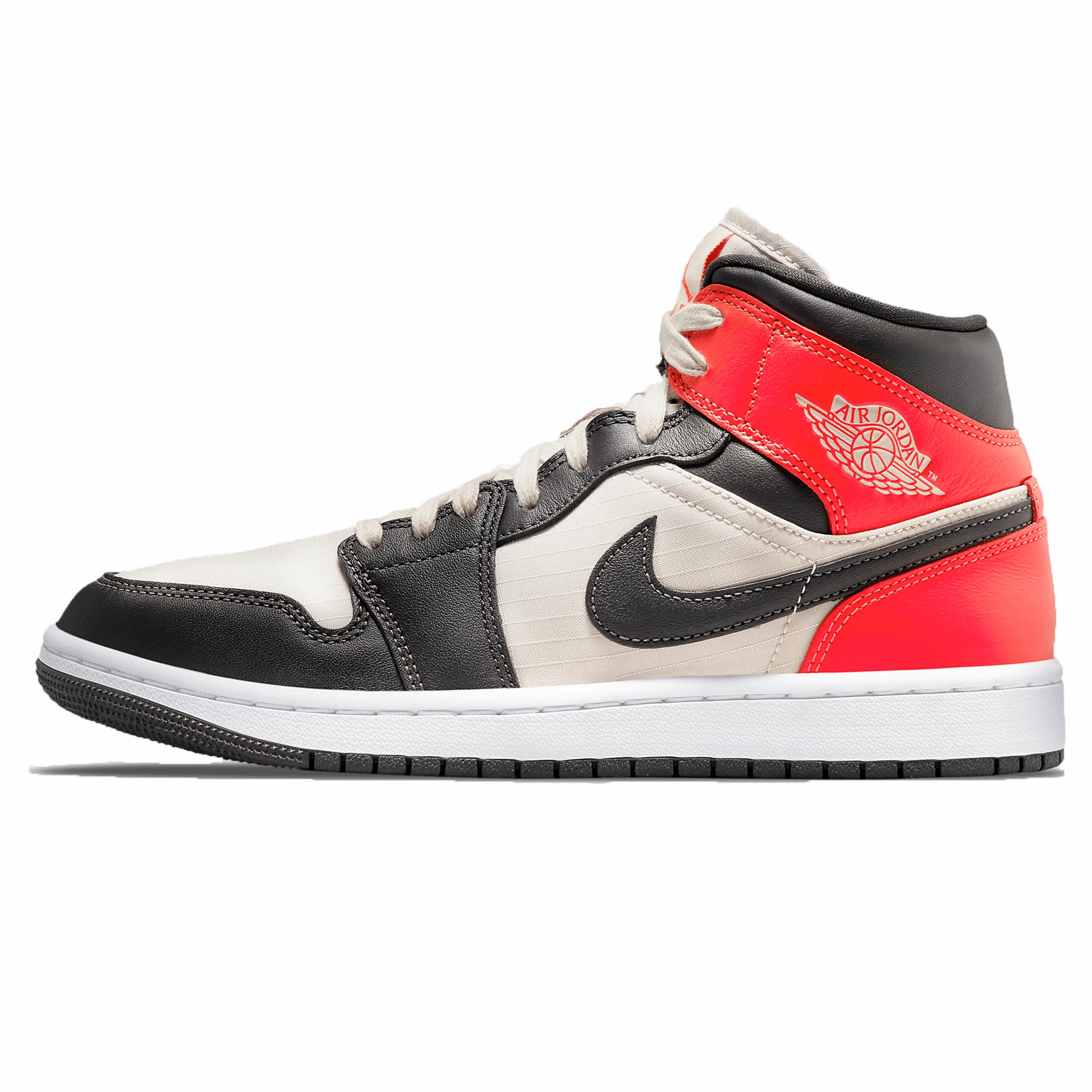 Air Jordan 1 Mid SE Wmns 'Newsprint' Air Jordan 1 timeless sneakers for Jordan fans