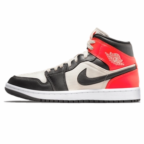 Air Jordan 1 Mid SE Wmns 'Newsprint' Air Jordan 1 timeless sneakers for Jordan fans