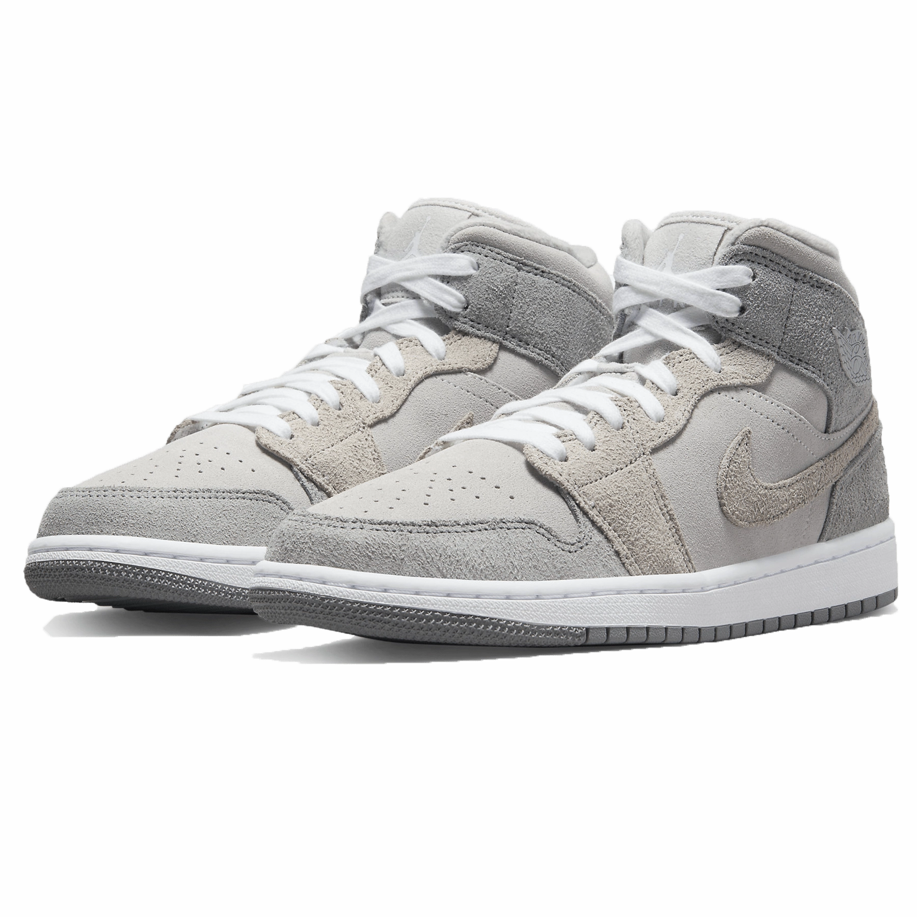 Air Jordan 1 Mid SE Wmns 'Particle Grey' Air Jordan 1 Mid streetwear shoes