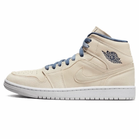 Air Jordan 1 Mid SE Wmns 'Sanddrift' Air Jordan 1 sneakers with heritage court style