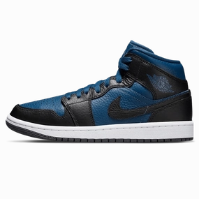 Air Jordan 1 Mid SE Wmns 'Split - French Blue' Air Jordan 1 sneakers with heritage court style