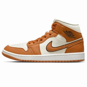 Air Jordan 1 Mid SE Wmns 'Sport Spice' Air Jordan 1 sneakers with heritage court style