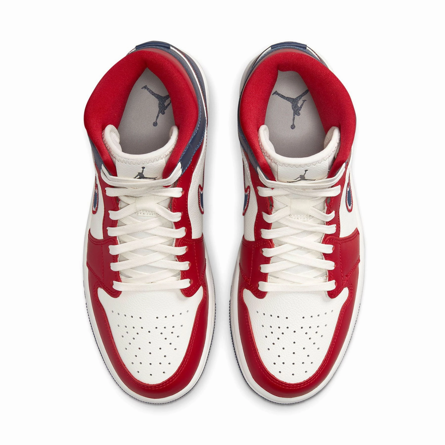 Air Jordan 1 Mid SE Wmns 'USA' 2022 Air Jordan 1 Mid streetwear shoes