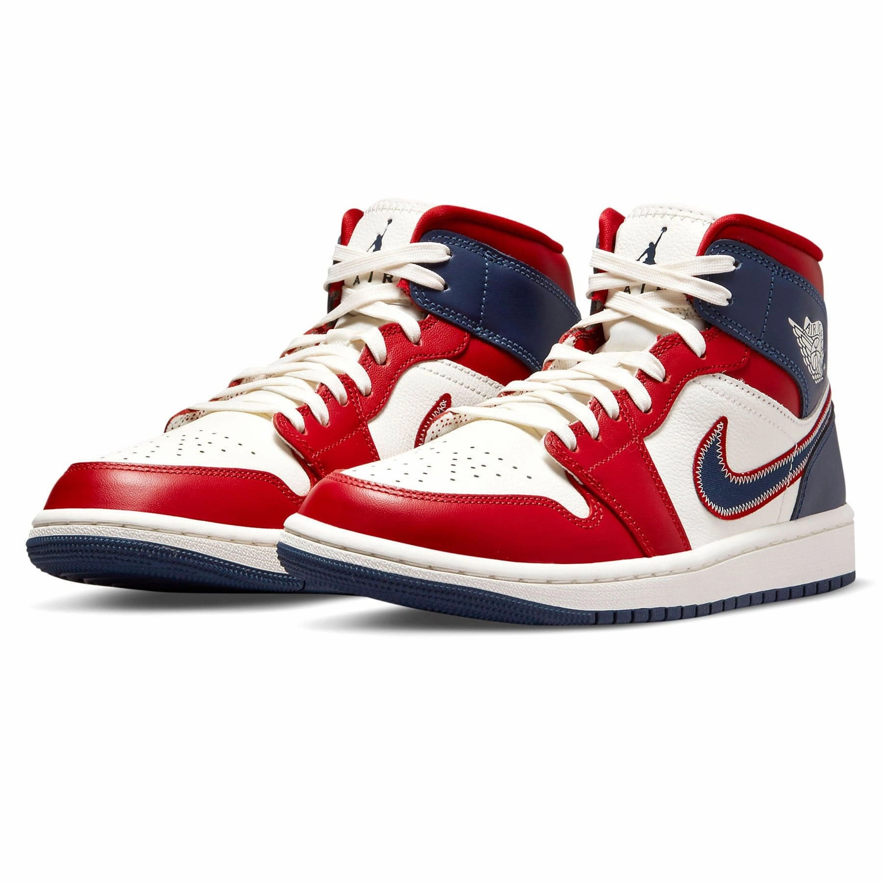 Air Jordan 1 Mid SE Wmns 'USA' 2022 Air Jordan 1 Mid streetwear shoes