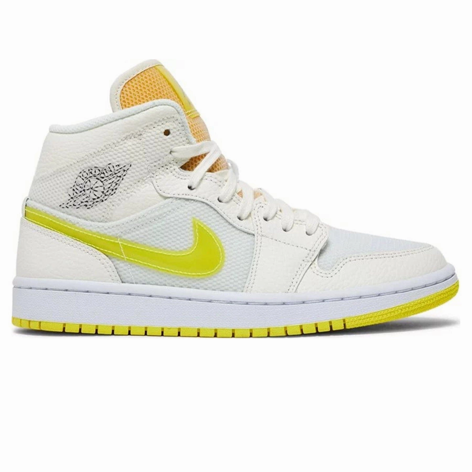 Air Jordan 1 Mid SE Wmns 'Voltage Yellow' Air Jordan 1 classic sneakers