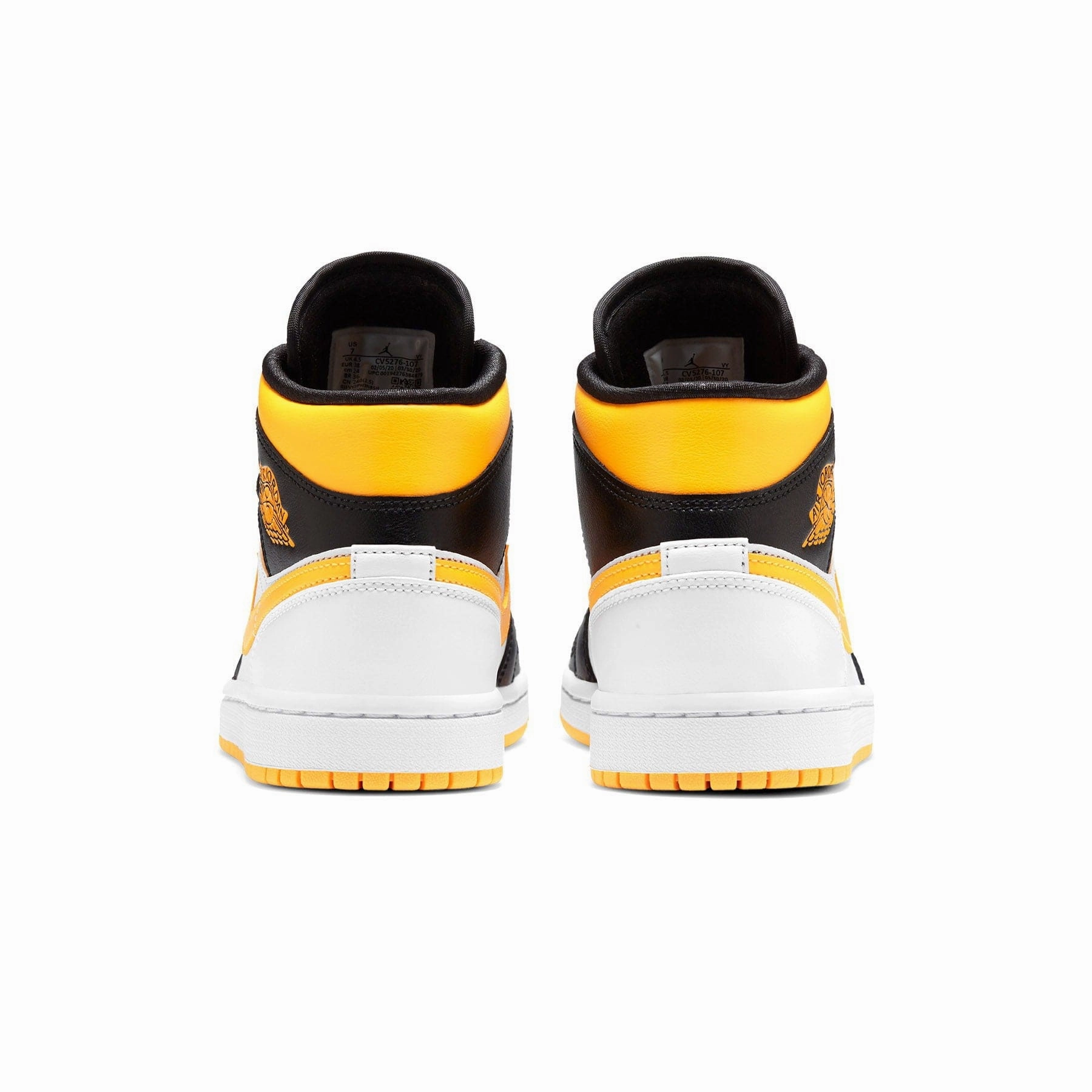 Air Jordan 1 Mid SE Wmns 'White Laser Orange' Air Jordan 1 classic sneakers