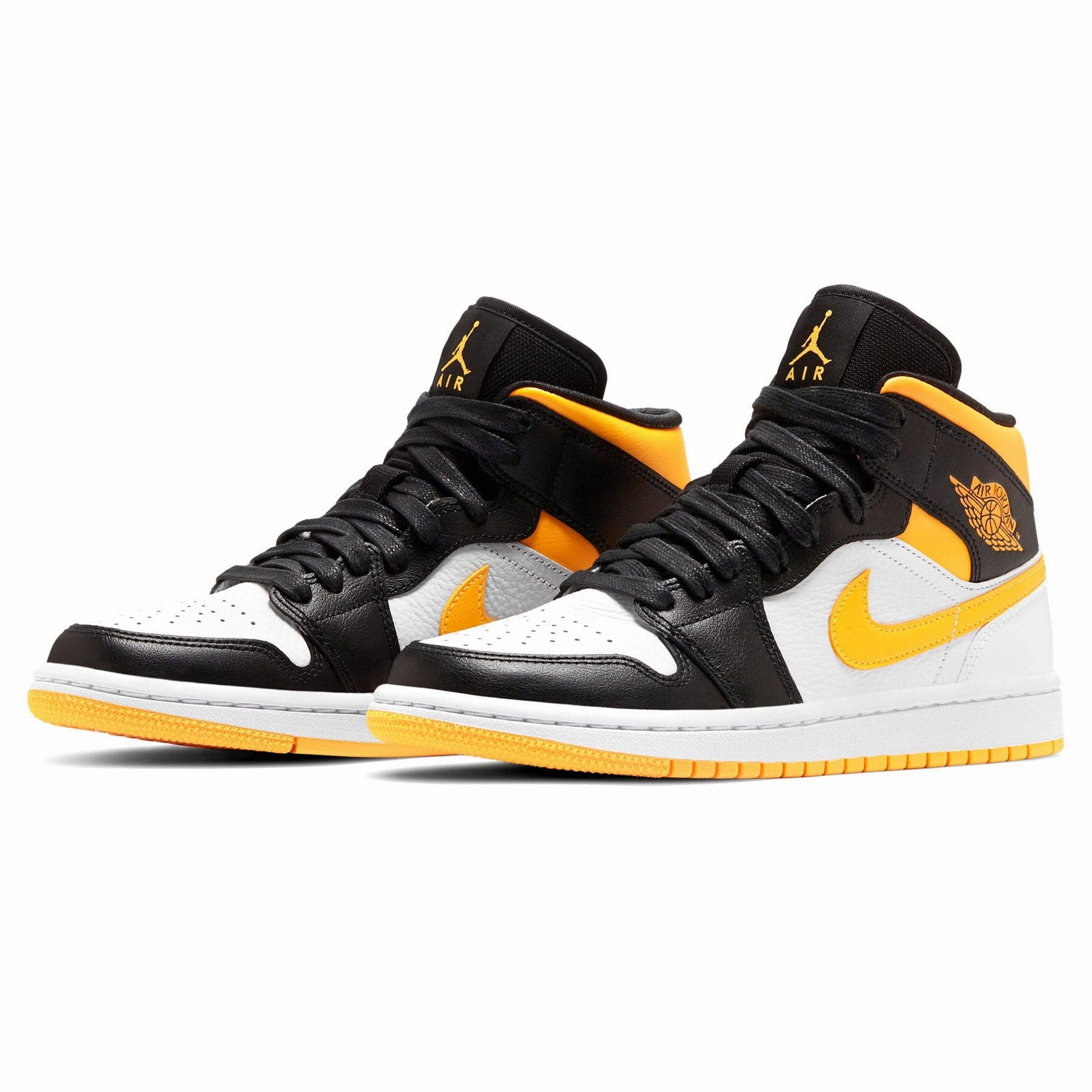 Air Jordan 1 Mid SE Wmns 'White Laser Orange' Air Jordan 1 classic sneakers