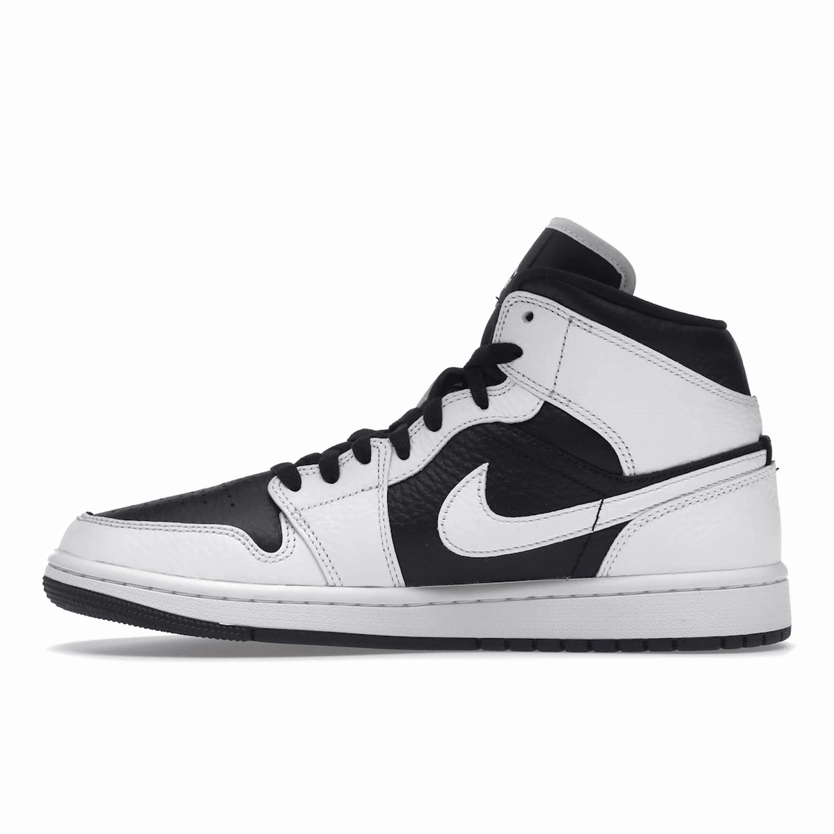 Air Jordan 1 Mid Split Black White Air Jordan 1 Mid retro sneakers