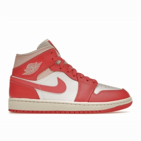 Air Jordan 1 Mid Strawberries And Cream Air Jordan 1 Mid sneakers with bold retro vibes