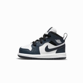 Air Jordan 1 Mid TD 'Armory Navy' Air Jordan 1 Mid versatile shoes for daily wear