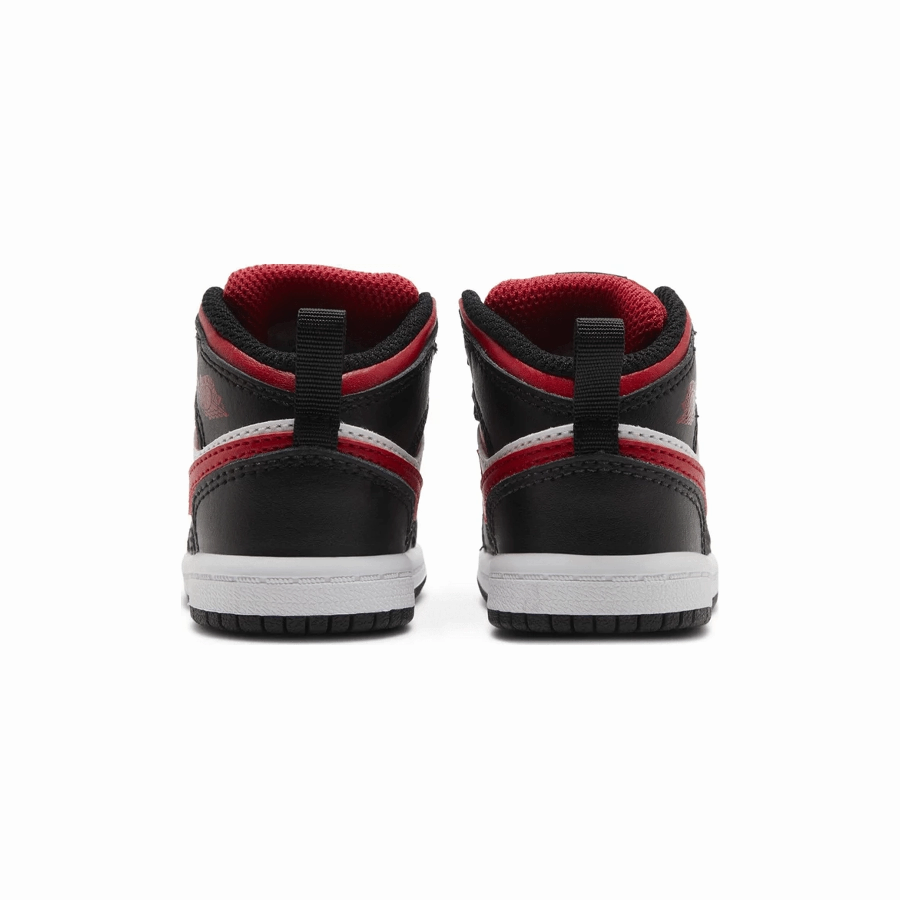 Air Jordan 1 Mid TD 'Black Fire Red' Air Jordan 1 classic sneakers