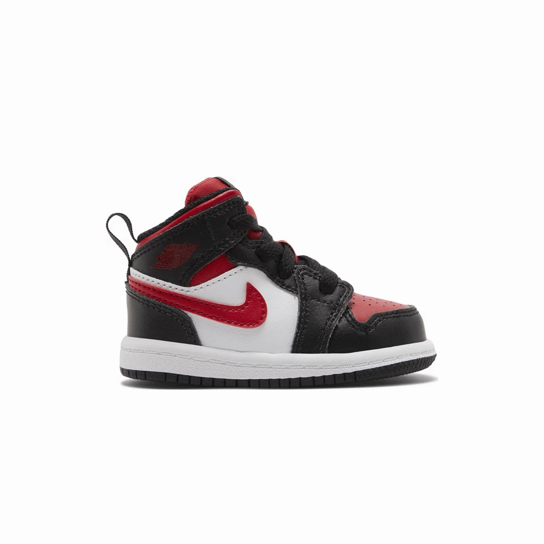 Air Jordan 1 Mid TD 'Black Fire Red' Air Jordan 1 classic sneakers