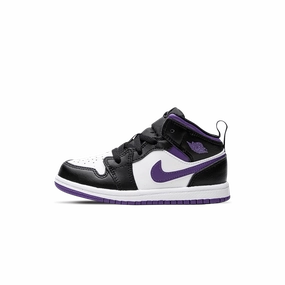 Air Jordan 1 Mid TD 'Dark Iris' Air Jordan 1 sneakers with heritage court style