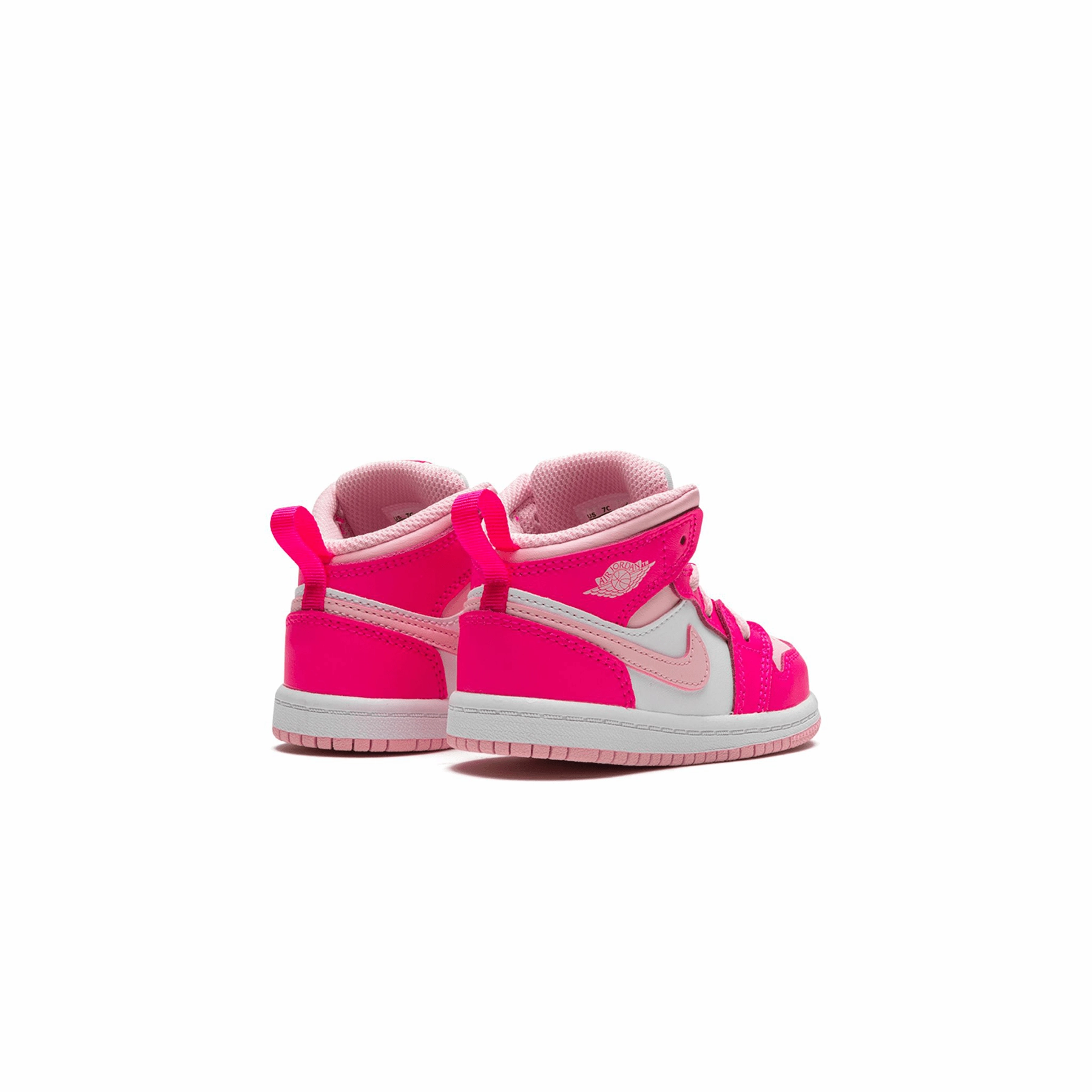 Air Jordan 1 Mid TD 'Fierce Pink' Air Jordan 1 classic sneakers
