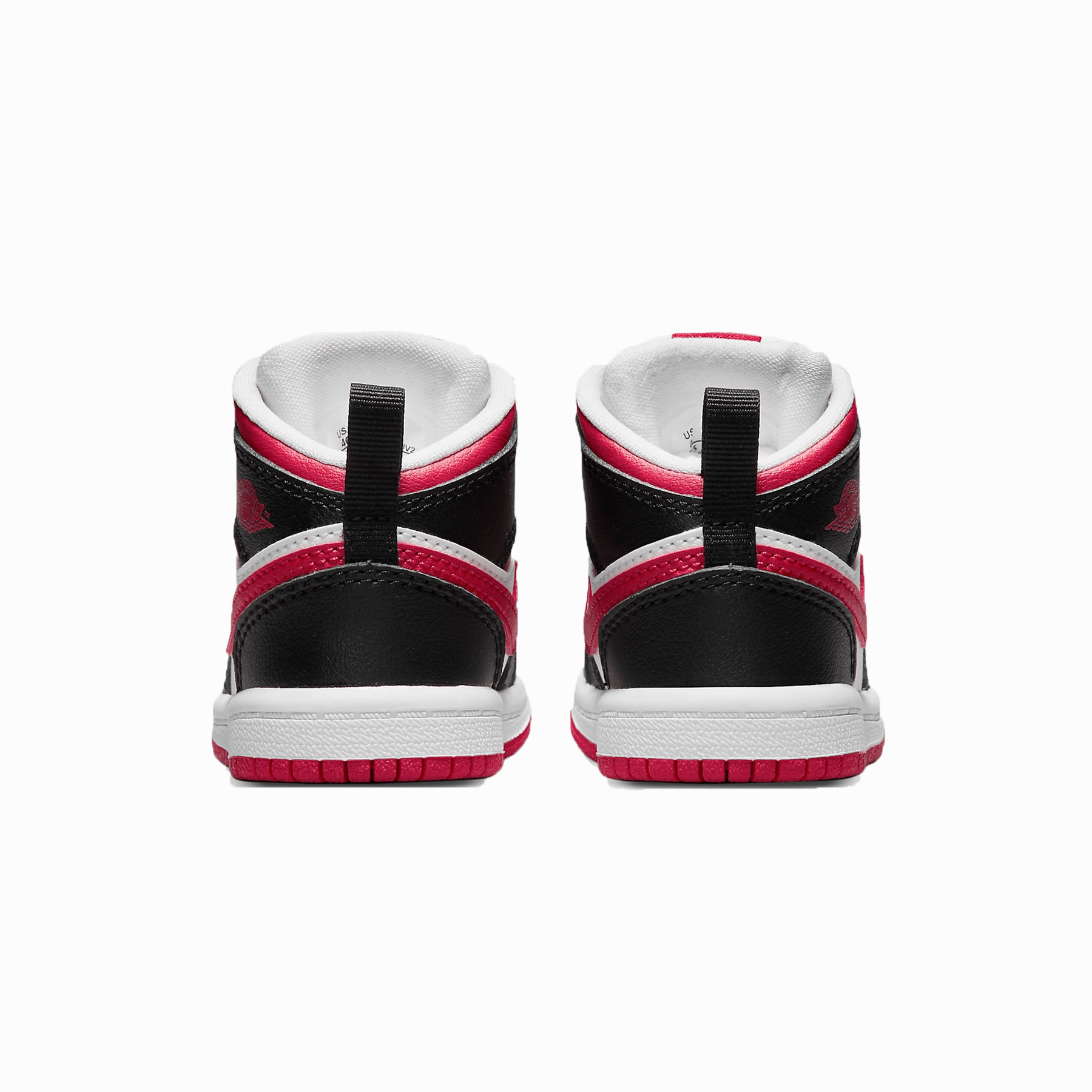 Air Jordan 1 Mid TD 'White Very Berry' Air Jordan 1 Mid streetwear shoes