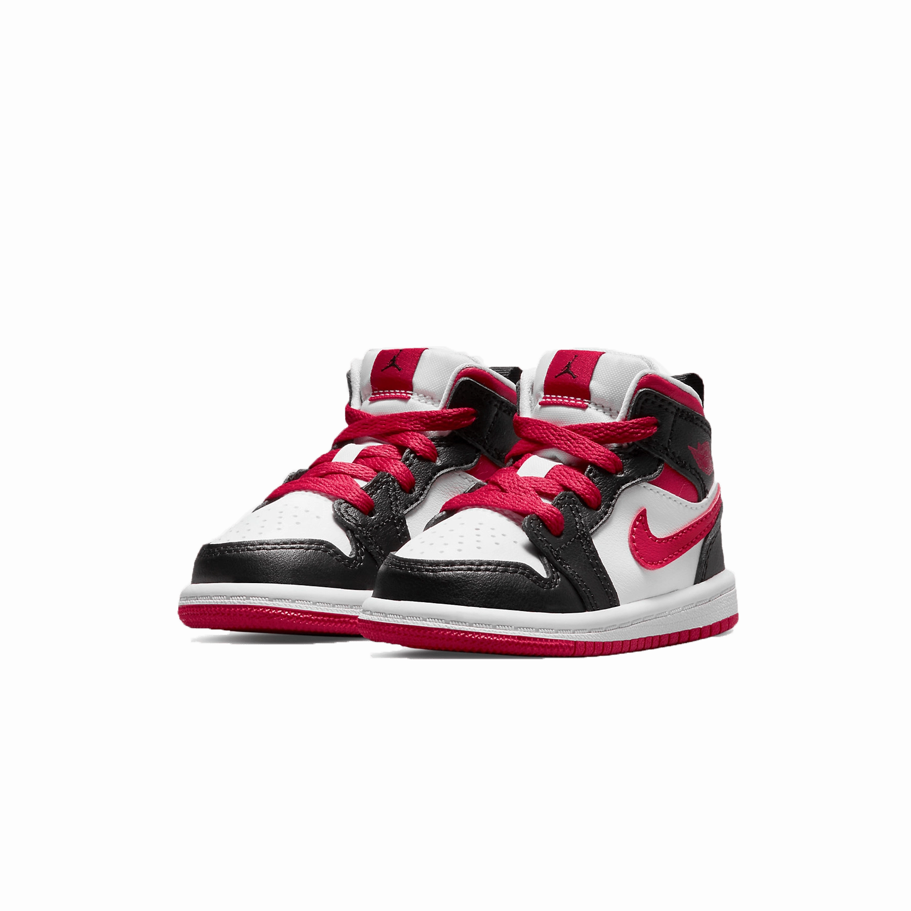 Air Jordan 1 Mid TD 'White Very Berry' Air Jordan 1 Mid streetwear shoes