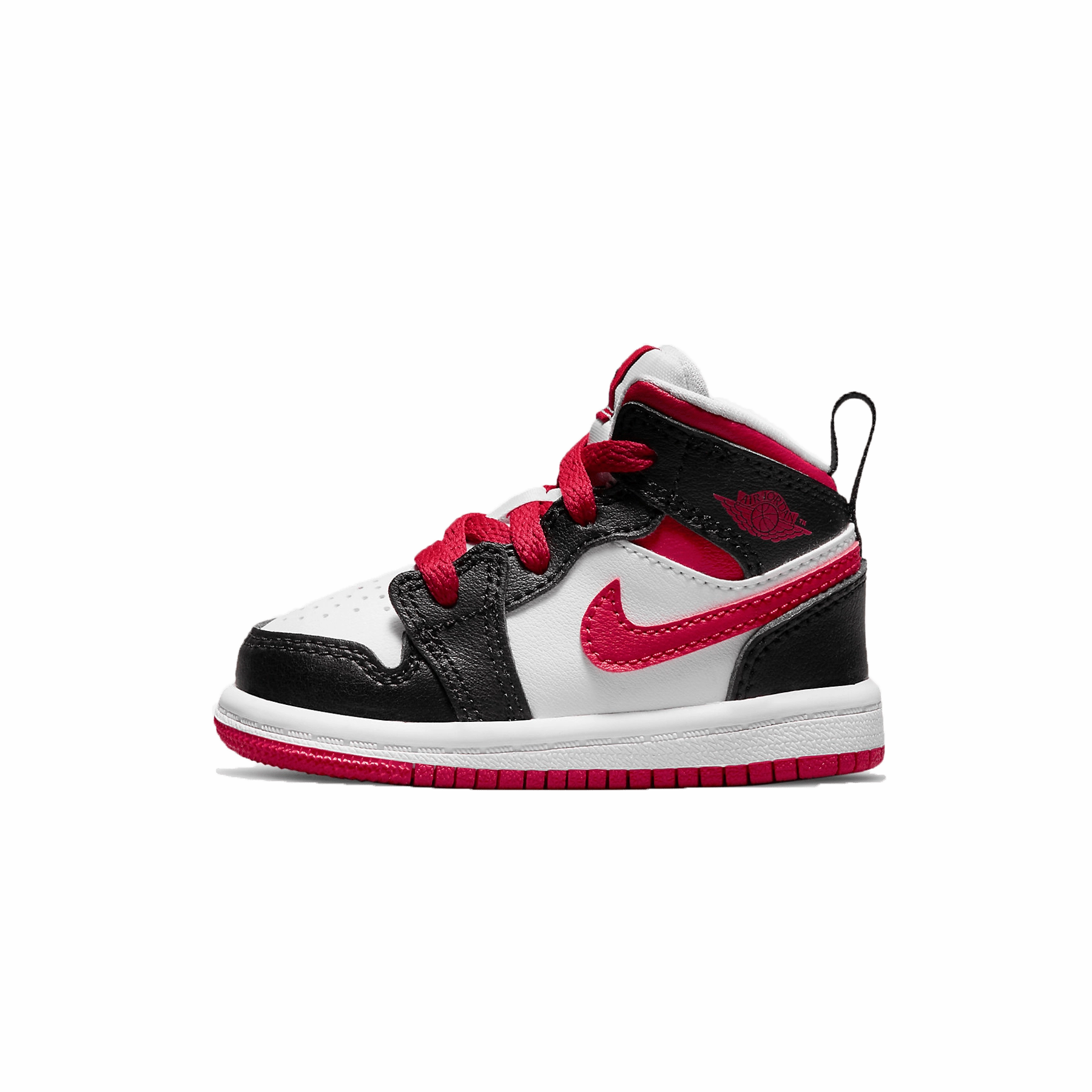 Air Jordan 1 Mid TD 'White Very Berry' Air Jordan 1 Mid versatile shoes for daily wear