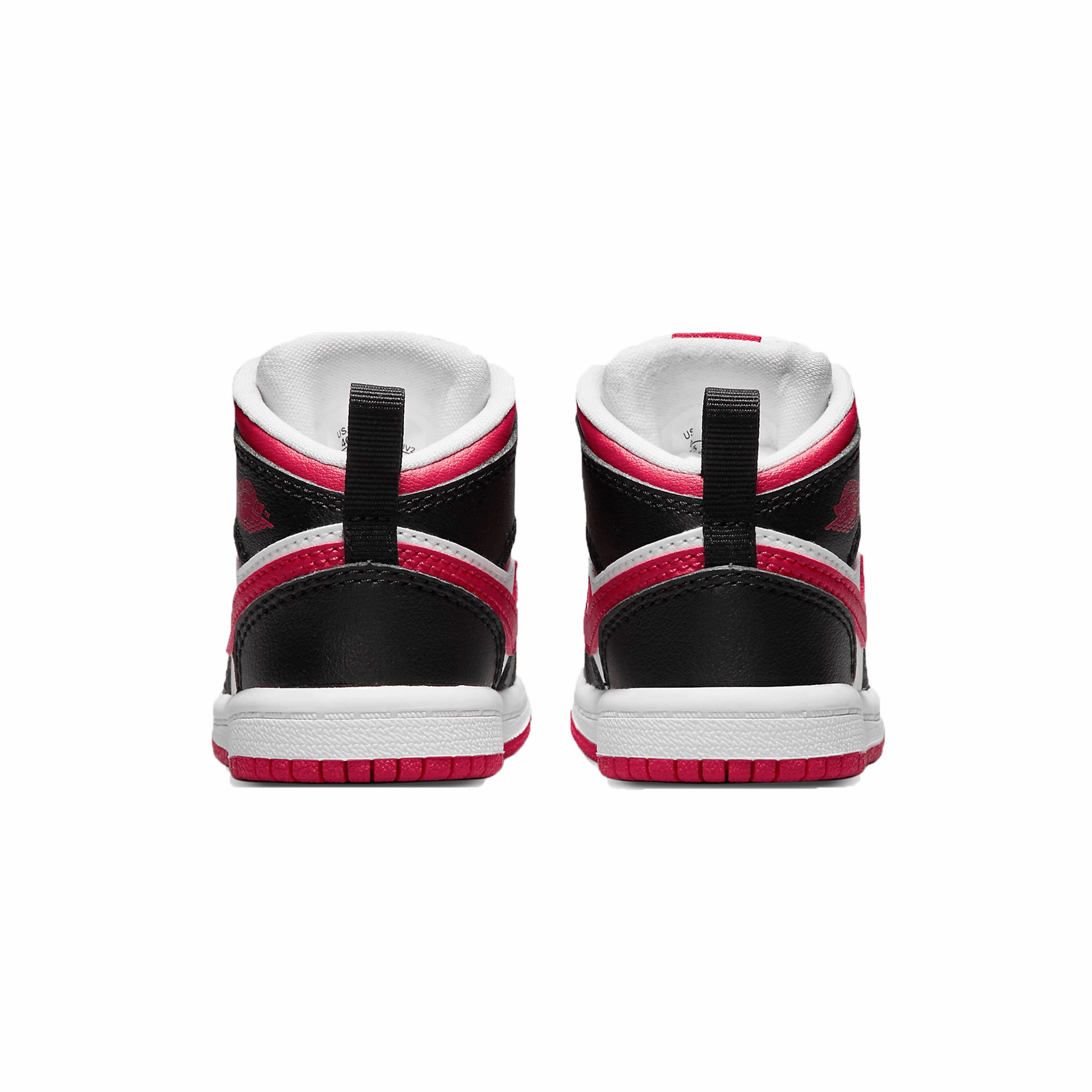 Air Jordan 1 Mid TD 'White Very Berry' Air Jordan 1 vintage style sneakers
