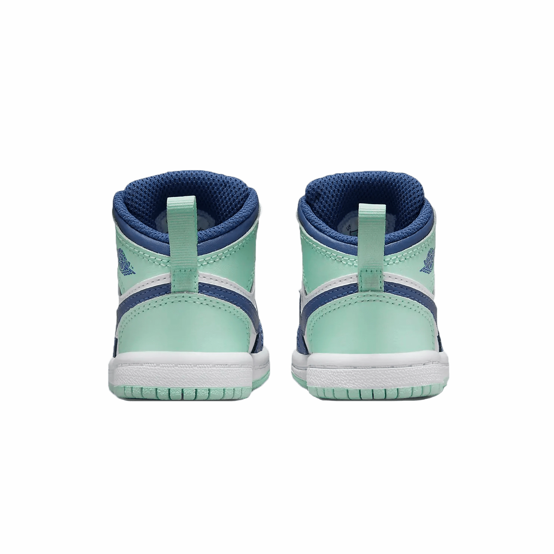 Air Jordan 1 Mid TD Blue Mint Air Jordan 1 vintage style sneakers