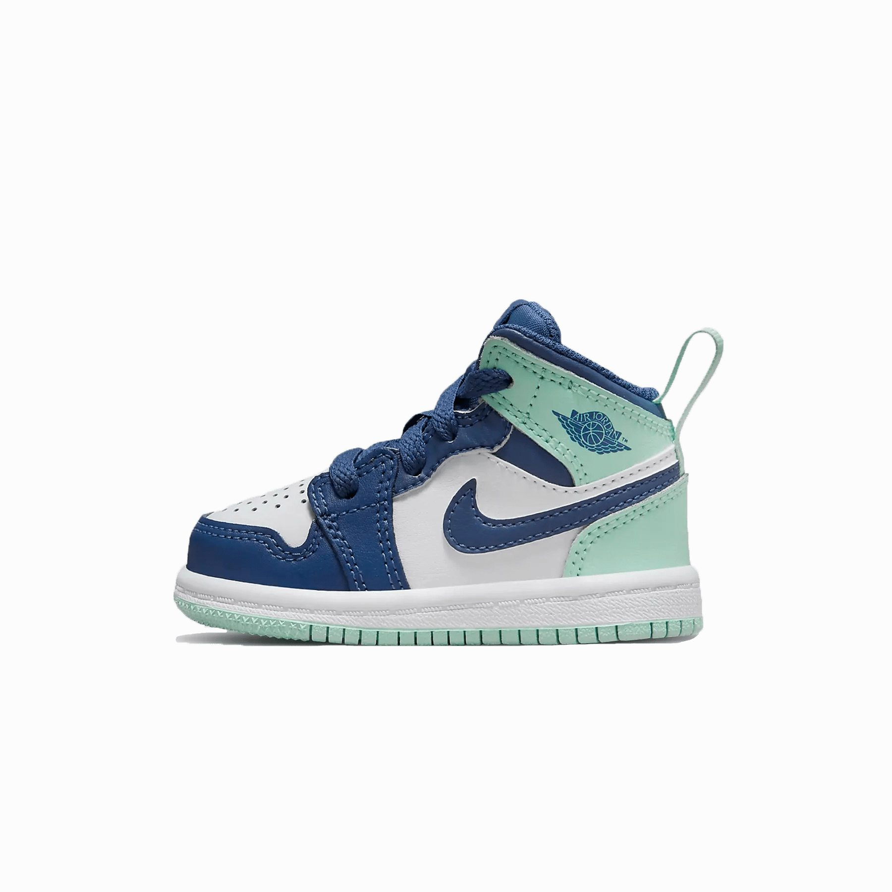 Air Jordan 1 Mid TD Blue Mint Air Jordan 1 timeless sneakers for Jordan fans