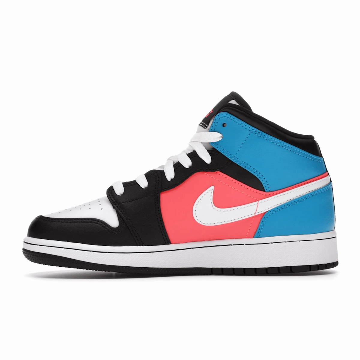 Air Jordan 1 Mid Tri Color Ribbons Air Jordan 1 Mid retro sneakers