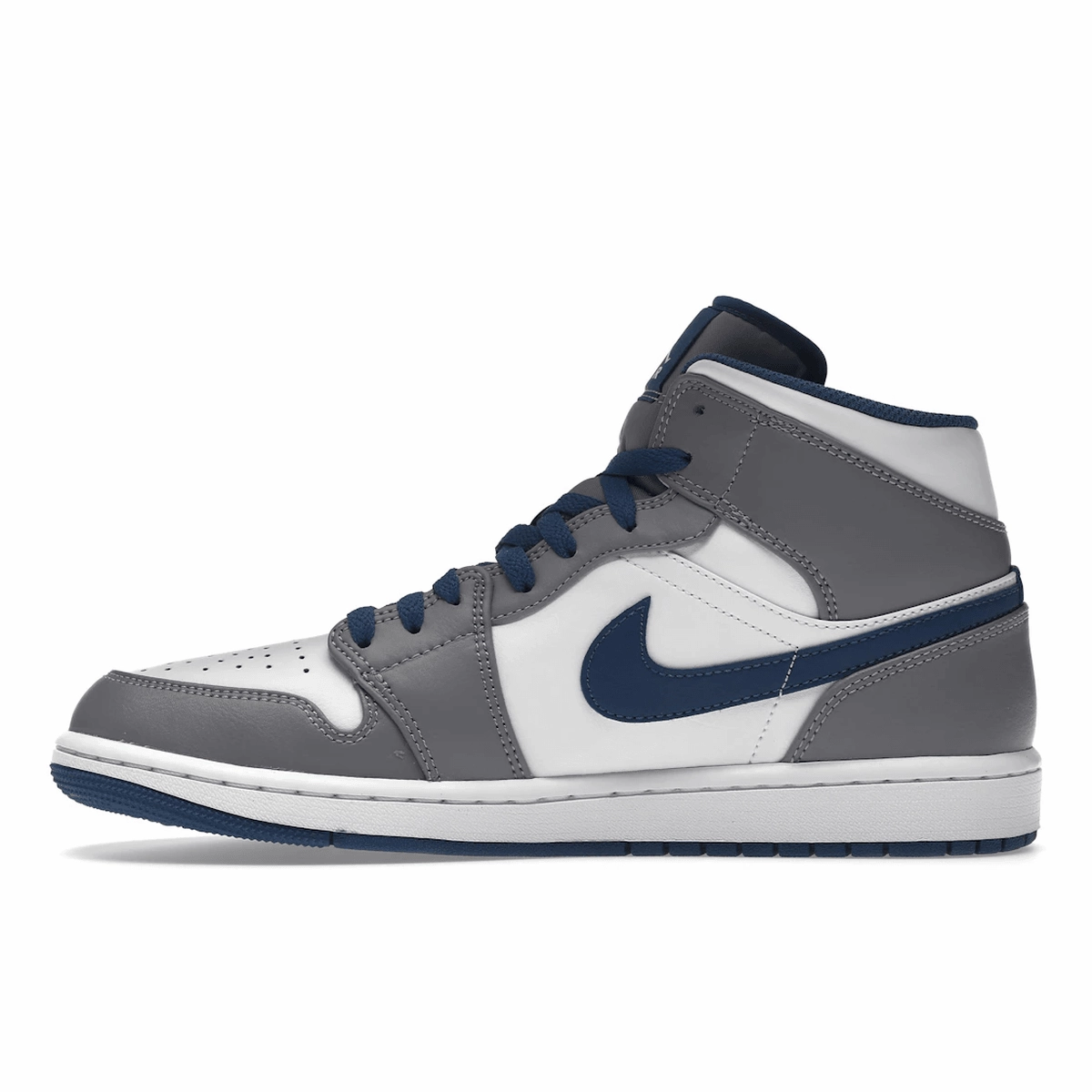 Air Jordan 1 Mid True Blue Cement Air Jordan 1 Mid retro sneakers