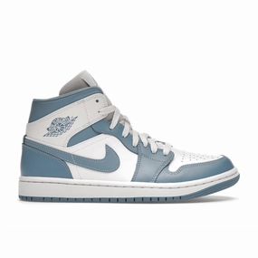 Air Jordan 1 Mid UNC Blue Air Jordan 1 Mid sneakers with bold retro vibes